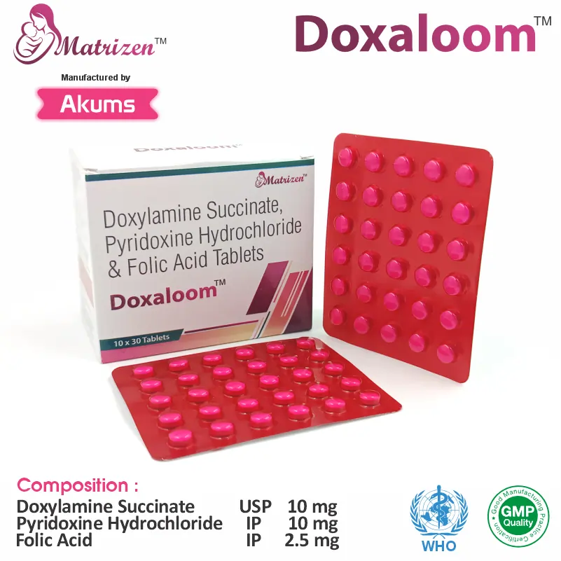 Doxylamine + Vitamin B6 + Folic Acid at the best price in PCD Pharma Franchise for Sleep Health